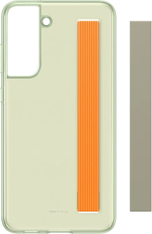 Samsung Slim Strap Casing untuk Galaxy S21 FE Olive