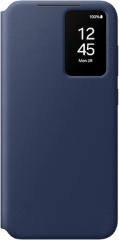 Samsung Smart View Wallet Casing untuk Galaxy S24 FE Blue