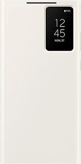 Samsung Smart View Wallet Casing untuk Galaxy S23 Ultra Cream