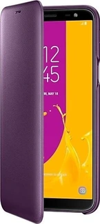 Samsung Wallet Casing untuk Galaxy J6 (2018) Violet