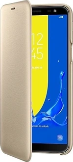 Samsung Wallet Casing untuk Galaxy J6 (2018) gold