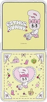 Samsung Xplus Flipsuit Casing Esther Bunny Ribbon untuk Galaxy Z Flip7