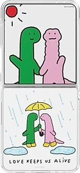 Samsung Xplus Flipsuit Casing Joguman Rain untuk Galaxy Z Flip7