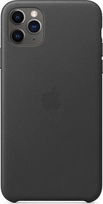 Apple Leather Casing untuk iPhone 11 Pro Max Black