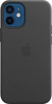 Apple Leather Casing with MagSafe untuk iPhone 12 Mini Black