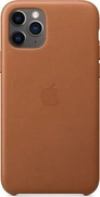 Apple Leather Casing untuk iPhone 11 Pro Saddle Brown