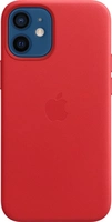Apple Leather Casing with MagSafe untuk iPhone 12 Mini (PRODUCT)RED