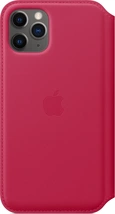 Apple Leather Folio Casing untuk iPhone 11 Pro Himbeere