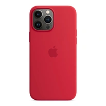 Apple Silicone Casing with MagSafe untuk iPhone 13 Pro Max (PRODUCT)RED