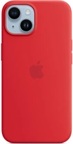 Apple Silicone Casing with MagSafe untuk iPhone 14 (PRODUCT)RED