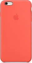 Apple Silicone Casing untuk iPhone 6s Plus Light Red