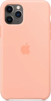 Apple Silicone Casing untuk iPhone 11 Pro Grapefruit
