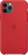 Apple Silicone Casing untuk iPhone 11 Pro Red