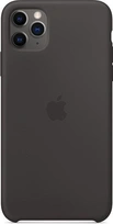 Apple Silicone Casing untuk iPhone 11 Pro Max Black
