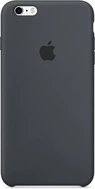 Apple Silicone Casing untuk iPhone 6s Dark Grey