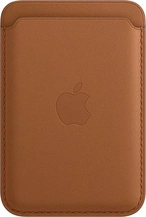 Apple iPhone Leather Wallet with MagSafe Saddle Brown