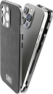 Black Rock 360° Glass Casing Premium Leather untuk Apple iPhone 14 Pro Black