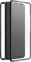 Black Rock 360° Glass Casing untuk Samsung Galaxy A22 5G Transparent/Black