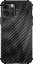 Black Rock Robust Casing Real Carbon untuk Apple iPhone 12/12 Pro Black