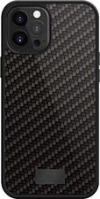 Black Rock Robust Casing Real Carbon untuk Apple iPhone 12 Pro Max Black