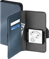 Hama Booklet Smart Move Metallic XL stahlblau