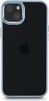 Hama Casing HP Cam Protect untuk Apple iPhone 15 Transparent/Blue