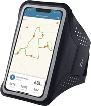 Hama Sportarmband Finest Sports XXL Anthracite