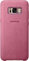 Samsung EF-XG955AP Alcantara Casing untuk Galaxy S8+ Pink