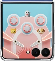 Samsung Flipsuit Casing untuk Galaxy Z Flip7 Transparent