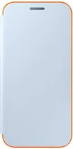 Samsung Neon Flip Casing untuk Galaxy A3 (2017) Blue
