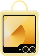 Samsung Silicone Casing untuk Galaxy Z Flip7 FE/Flip6 Yellow