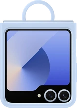 Samsung Silicone Casing untuk Galaxy Z Flip7 FE/Flip6 Blue