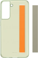 Samsung Slim Strap Casing untuk Galaxy S21 FE Olive