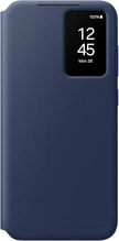 Samsung Smart View Wallet Casing untuk Galaxy S24 FE Blue