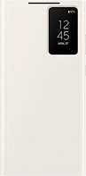 Samsung Smart View Wallet Casing untuk Galaxy S23 Ultra Cream