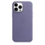 Apple Leather Casing with MagSafe untuk iPhone 13 Pro Max Wisteria