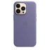 Apple Leather Casing with MagSafe untuk iPhone 13 Pro Wisteria