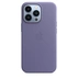 Apple Leather Casing with MagSafe untuk iPhone 13 Pro Wisteria