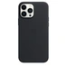 Apple Leather Casing with MagSafe untuk iPhone 13 Pro Max Midnight Blue
