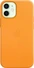 Apple Leather Casing with MagSafe untuk iPhone 12 Mini california poppy