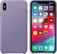 Apple Leather Casing untuk iPhone XS Max Lilac