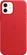 Apple Leather Casing with MagSafe untuk iPhone 12/12 Pro (PRODUCT)RED