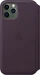 Apple Leather Folio Casing untuk iPhone 11 Pro Aubergine