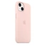 Apple Silicone Casing with MagSafe untuk iPhone 13 kalkrosa