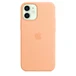 Apple Silicone Casing with MagSafe untuk iPhone 12 Mini Cantaloupe
