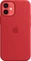 Apple Silicone Casing with MagSafe untuk iPhone 12 Mini Red