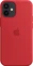 Apple Silicone Casing with MagSafe untuk iPhone 12 Mini Red
