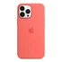 Apple Silicone Casing with MagSafe untuk iPhone 13 Pro Max Pink pomelo