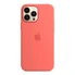 Apple Silicone Casing with MagSafe untuk iPhone 13 Pro Max Pink pomelo