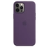 Apple Silicone Casing with MagSafe untuk iPhone 12 Pro Max Amethyst